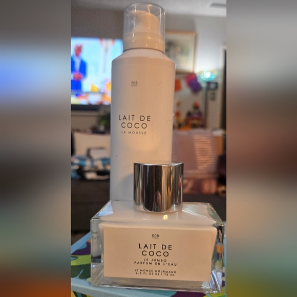 Le Monde Gourmand Other - Le Monde Gourmand Lait de Coco Jumbo Parfum En L'eau & Body Mousse, New